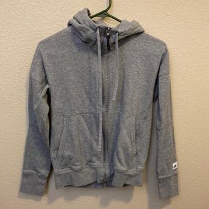 Adidas Zip Up Jacket Grey